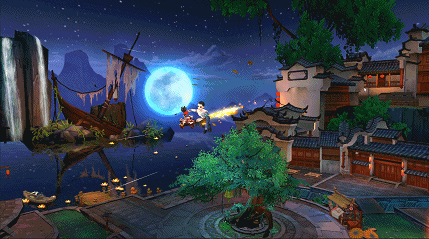 图片: 图4+《武林外传官方手游》枪豪轻功.gif