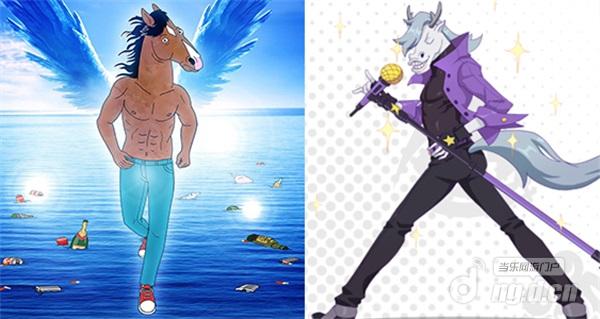 图3:马男波杰克与龙马.jpg 图3:马男波杰克与龙马.jpg